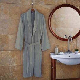 Silver Terry Bathrobe