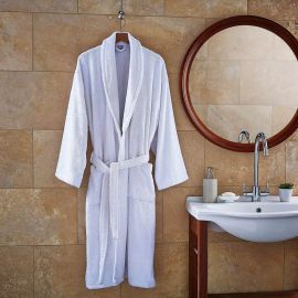 White Terry Luxury Spa Bathrobe